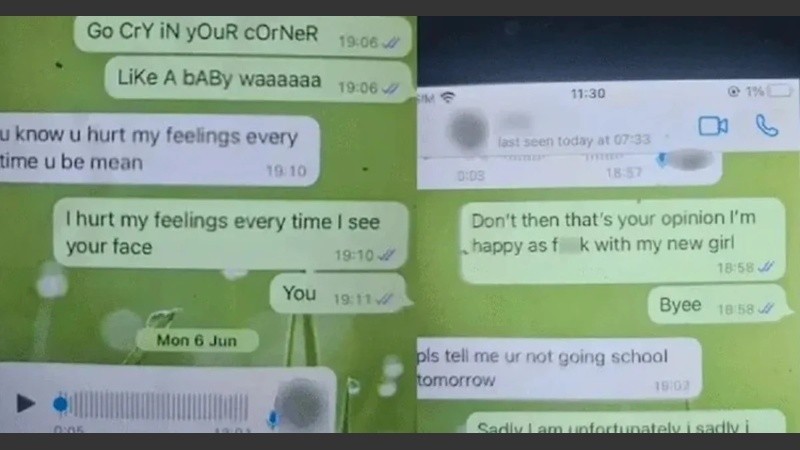 Su hijo le hacía bullying a una compañera y le dio una gran lección | Internacionales