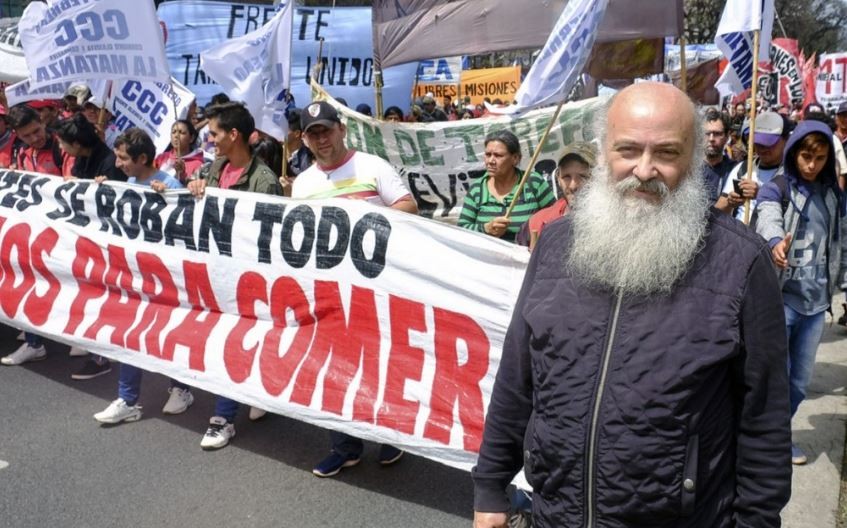 Pérsico abrió una grieta en los movimientos sociales: "No es el momento de discutir el Salario Básico Universal" | Política