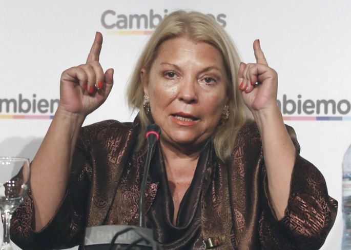 Carrió pidió que se refuerce la custodia de jueces y fiscales "para que no suceda algo grave" | Política