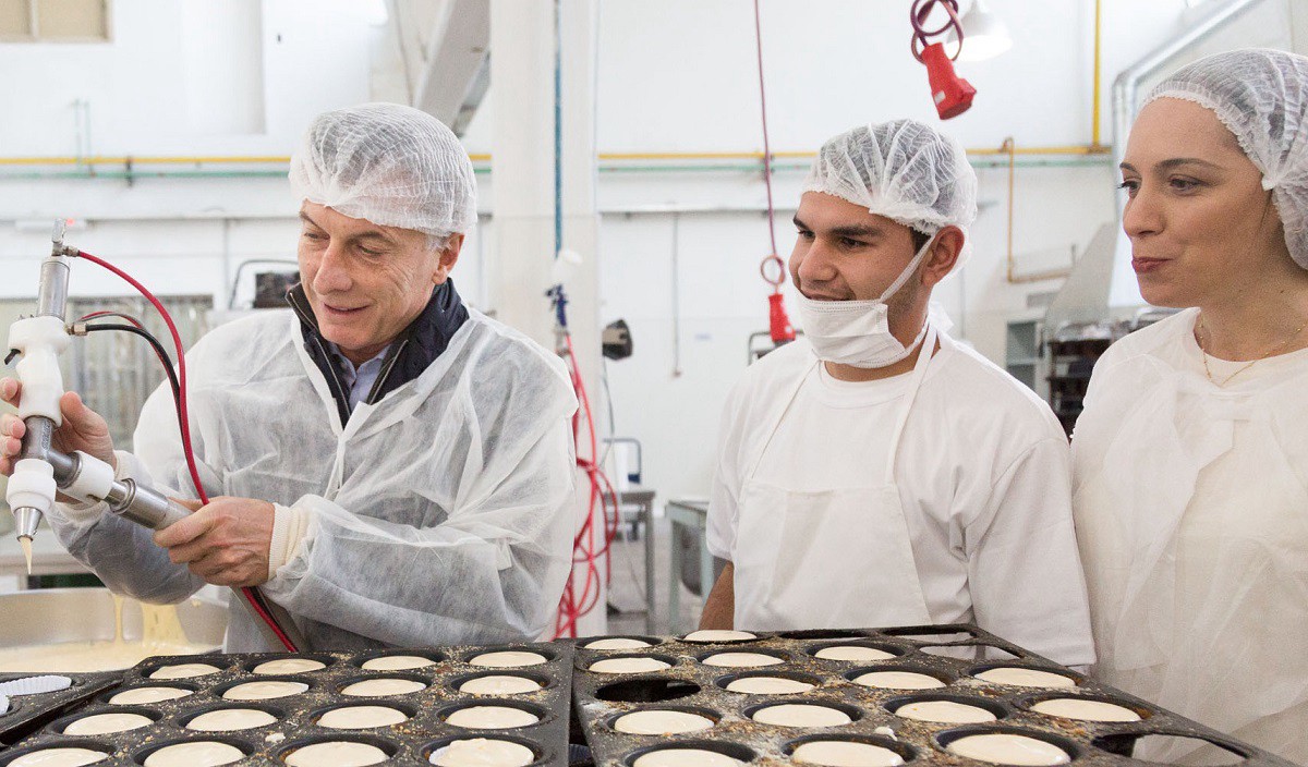 Macri y Vidal volvieron a mostrarse junto a trabajadores bonaerenses | Política