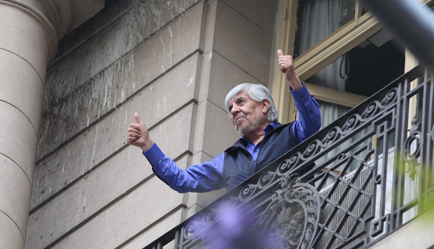 Hugo Moyano: "Si no dan el aumento, el lunes hay paro nacional de Camioneros" | Política