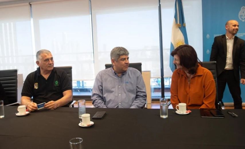 Pablo Moyano se reunió con Kelly Olmos: "Ojalá tengamos un anuncio para los trabajadores" | Política