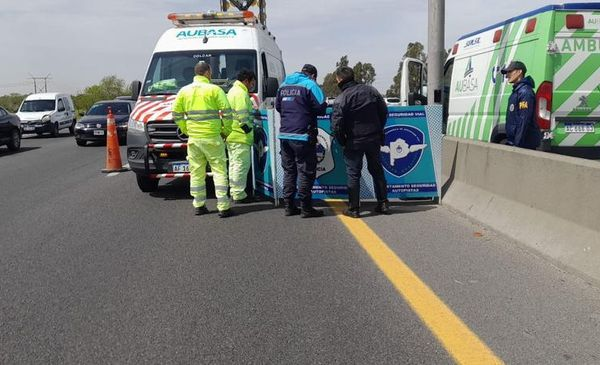 Un hombre y una mujer empezaron a discutir en un auto en la autopista 25 de mayo, se bajaron y murieron atropellados | Actualidad