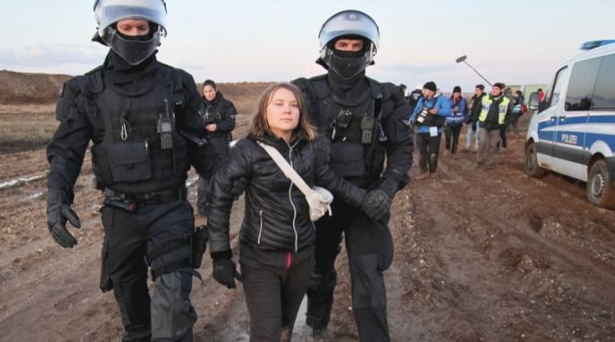 Detuvieron a Greta Thunberg durante una protesta en un pueblo carbonero alemán | Internacionales