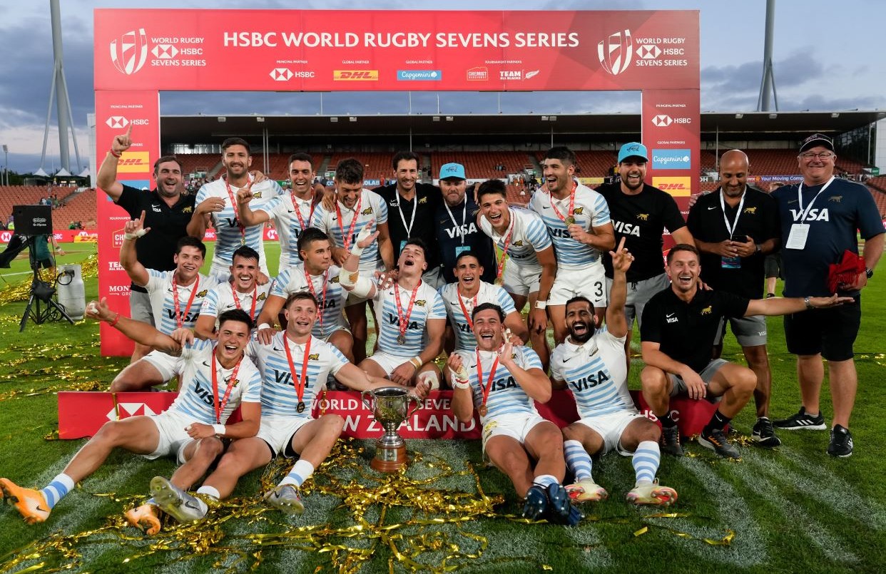 Los Pumas 7´s vencieron a los All Blacks y se coronaron campeones en Hamilton | Deportes
