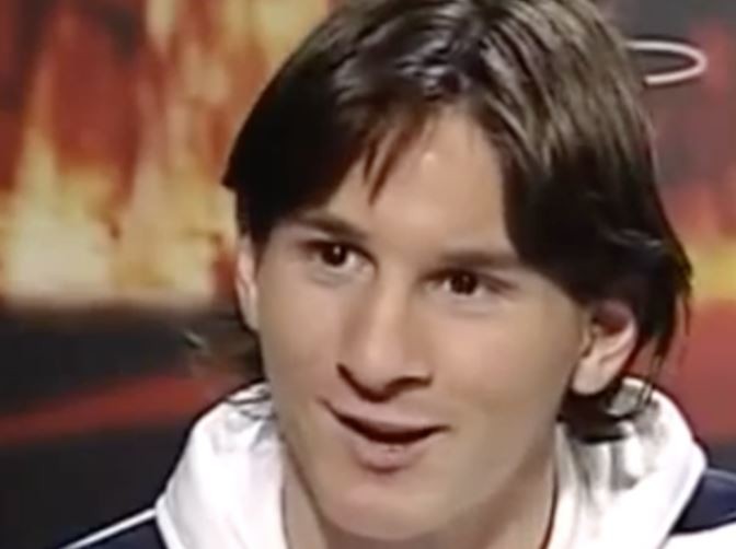 "Al Messi joven, le diría que le espera algo extraordinario" | Deportes