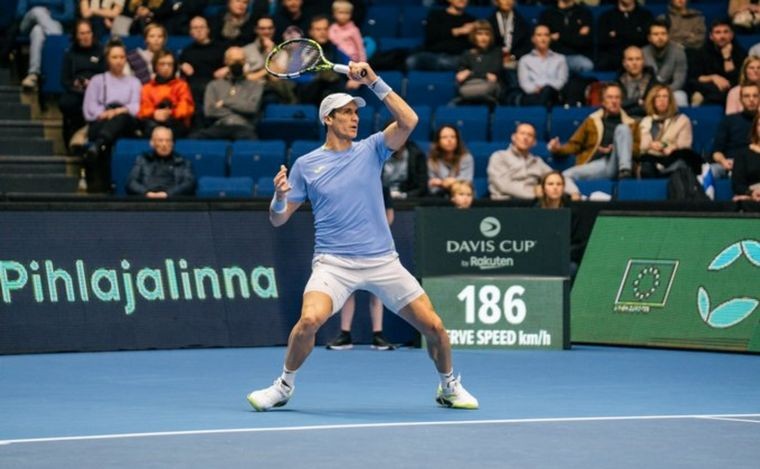Bagnis no pudo con Ruusuvuori y Argentina perdió con Finlandia en la Copa Davis | Deportes