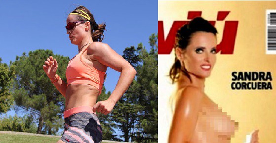 Se desnudó para conseguir sponsor la campeona mundial de "carrera hacia atrás" | Deportes