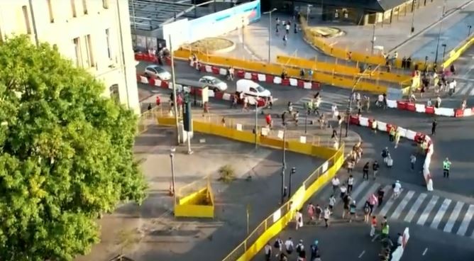 Iniciaron obras en Retiro para mejorar circulación con cambios en paradas de colectivo | Actualidad