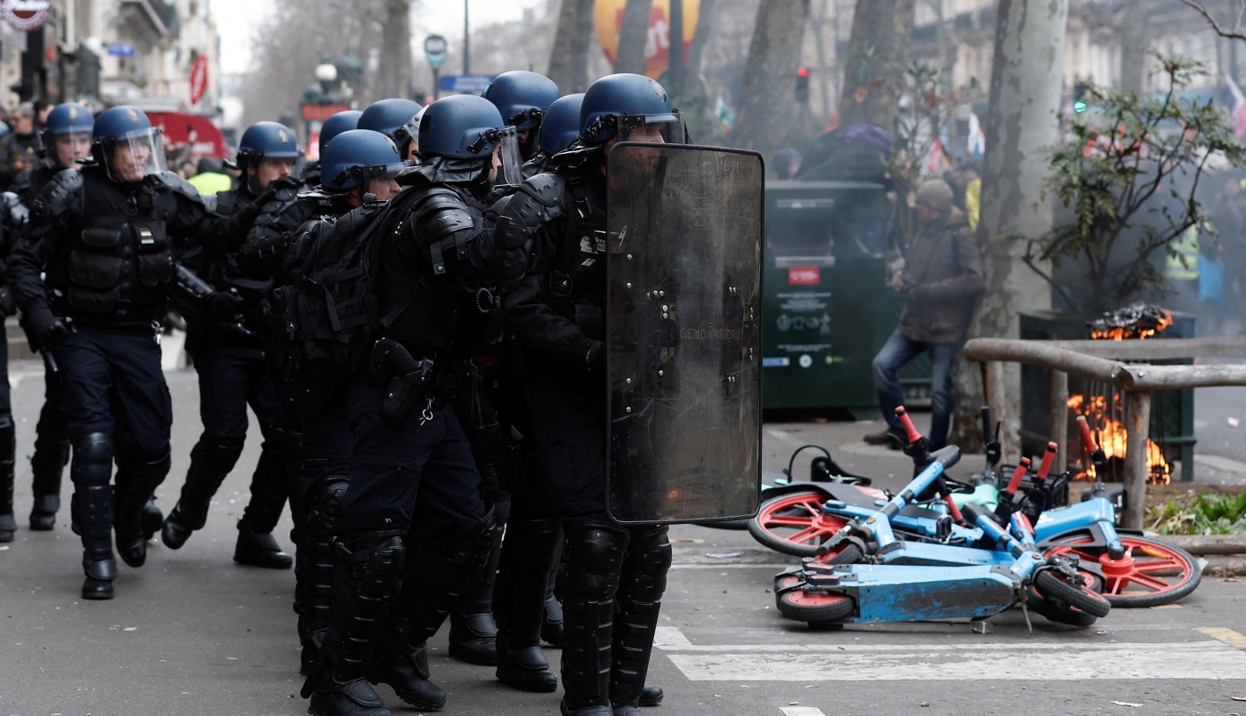 Francia vivió una nueva jornada de masivas protestas contra la reforma previsional | Internacionales