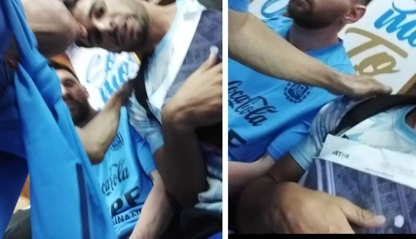 El hincha que se metió en el predio de la AFA: "No me arrepiento, estoy muy contento" | Deportes