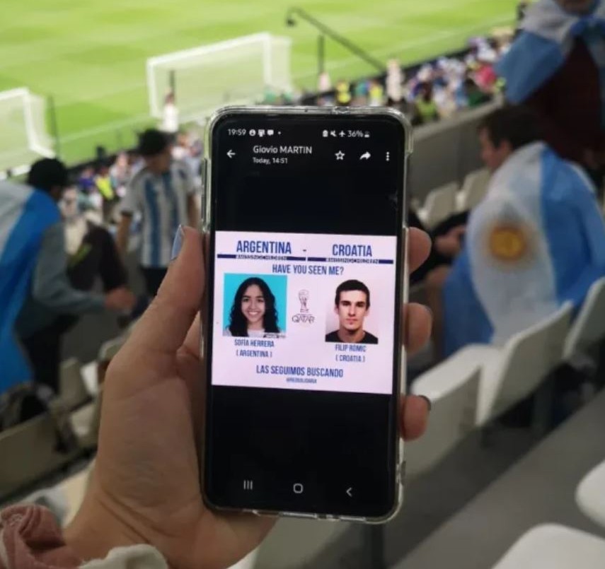 Durante la fiesta del campeón se proyectaron imágenes de 99 chicos desaparecidos | Deportes