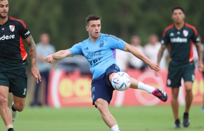 La Selección argentina le ganó a River en un amistoso en Ezeiza | Deportes