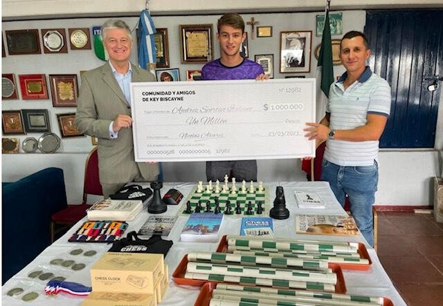 Club Sportivo Italiano inauguró sala de ajedrez gracias a campaña de recaudación de un joven en Miami | Deportes