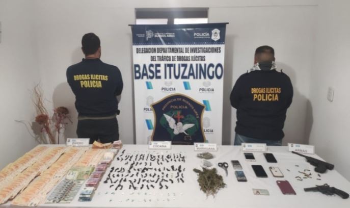 Ocho detenidos por narcotráfico en Ituzaingó: uno de ellos es del Servicio Penitenciario Bonaerense | Actualidad