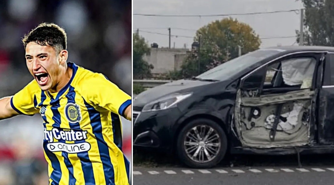 Sufrió un accidente de tránsito Alejo Véliz, el jugador de Rosario Central que le hizo un gol a Boca | Deportes