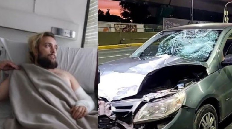 "Caminaba como zombie": habló con el conductor alcoholizado que momentos antes lo atropelló | Actualidad