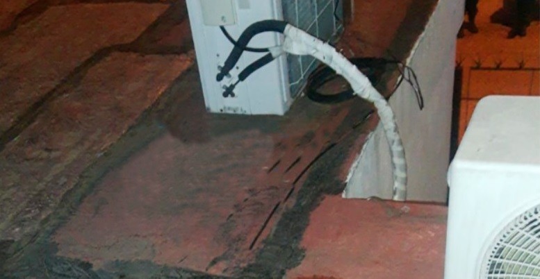 Halló un muerto en su techo: era un ladrón que intentó robarle el motor del aire acondicionado | Actualidad