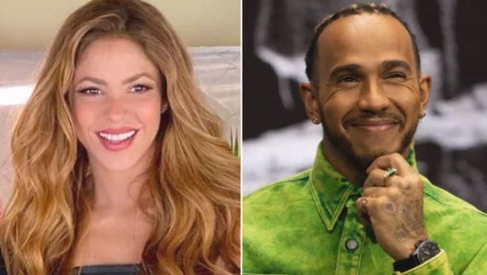 Shakira compartió una cena con Lewis Hamilton | Espectáculos
