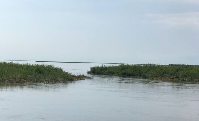 Video: Después de cuatro días de trabajo, se logró abrir paso en el embalsado de la Laguna Setúbal | Actualidad