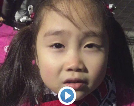 Video: la nena japonesa hincha de River que carga a Boca por el gas pimienta | Deportes