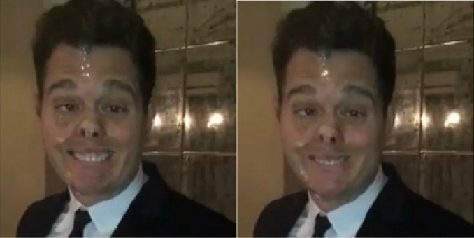 La extraña cara de Michael Bublé: Luisana lo escrachó en Facebook | Espectáculos