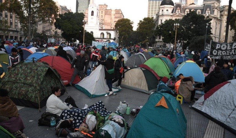 Marcha piquetera confluye hoy en Plaza de Mayo donde instalarán un acampe | Actualidad