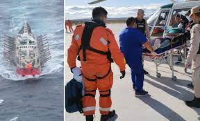 Prefectura rescató a marinero con cuadro de apendicitis frente a costas de Chubut | Actualidad