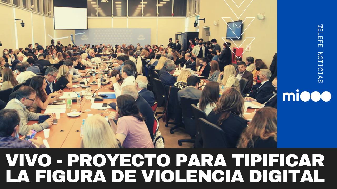 En vivo: Diputados analiza proyecto para tipificar la figura de violencia digital | Política