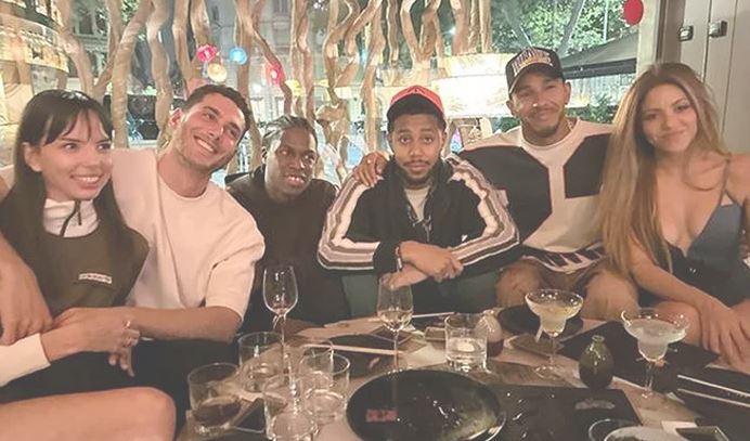 Shakira y Hamilton reavivan los rumores de romance | Espectáculos