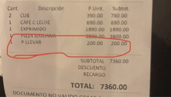 Pidió llevarse las sobras de la pizza, quisieron cobrarle y casi se agarra a trompadas | Actualidad