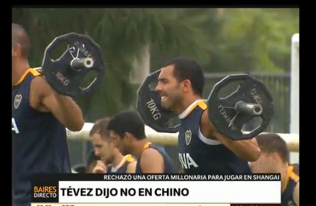 Tevez rechazó una oferta de 25 millones de dólares | Deportes