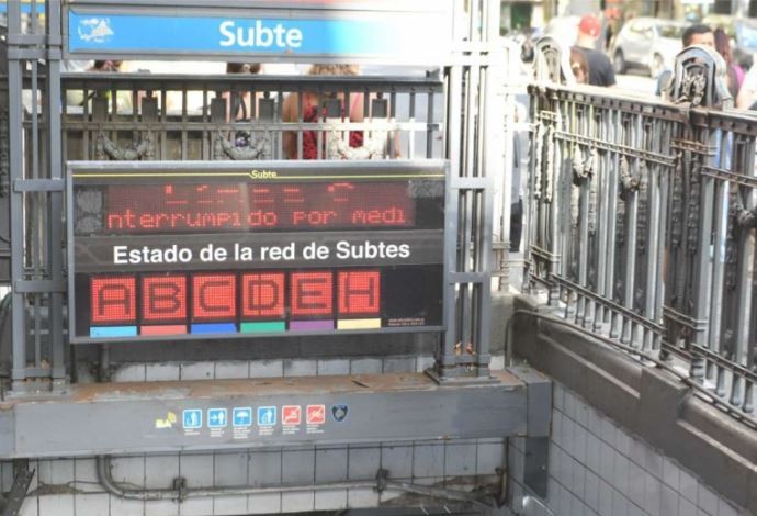 Paro de subtes: qué líneas se ven afectadas este jueves | Actualidad