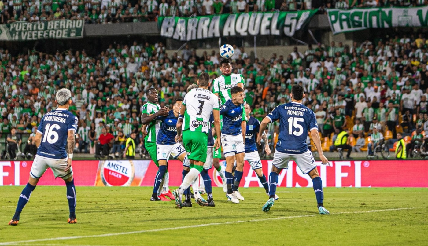 Copa Libertadores: aunque remontó, Racing sufrió una dura derrota ante Atlético Nacional | Deportes