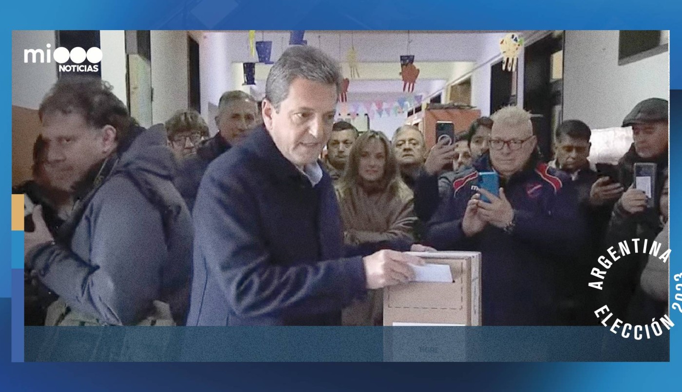 Massa, el primer precandidato presidencial en votar: "Vamos a escuchar a la gente" | Elecciones 2023