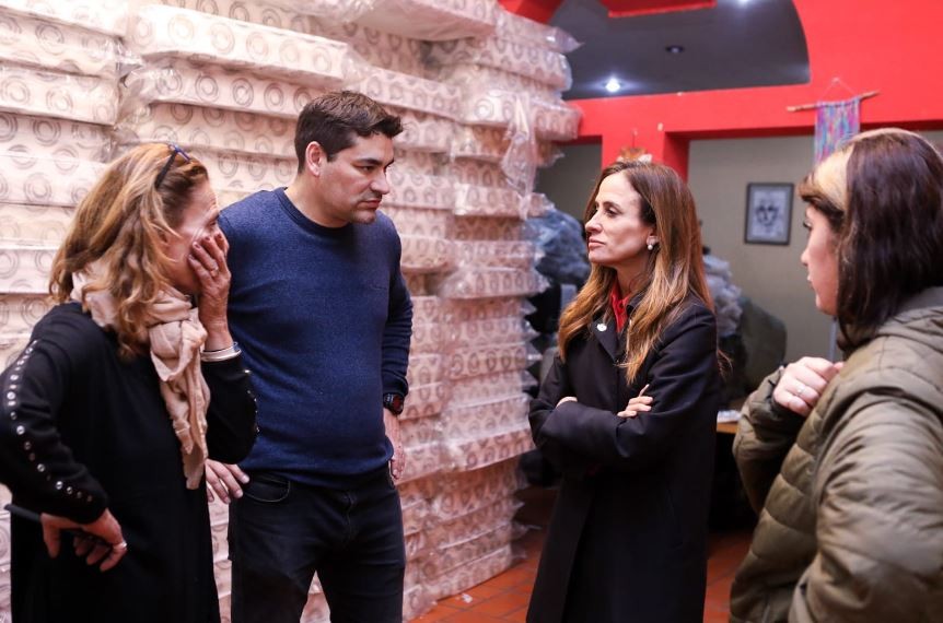 Tolosa Paz: "Vinimos para quedarnos todo el fin de semana y asistir a los afectados" | Política