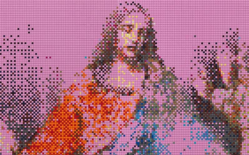 Ai Weiwei rinde homenaje a Da Vinci, Monet, Pollock y otros artistas con piezas Lego | Espectáculos