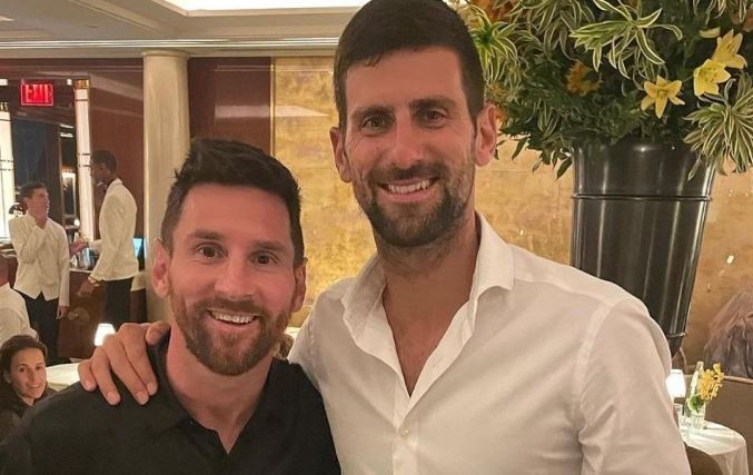 Djokovic elogió a Messi tras su encuentro: "Es un fenómeno, tiene mentalidad de campeón" | Deportes