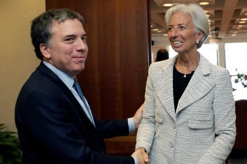 El comentario feminista de Christine Lagarde a Dujovne antes de la reunión con el FMI | Política