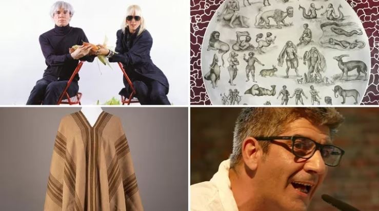 Un poncho y obras de Marta Minujín y Adriana Bustos, entre el arte argentino que fue al G20 | Actualidad