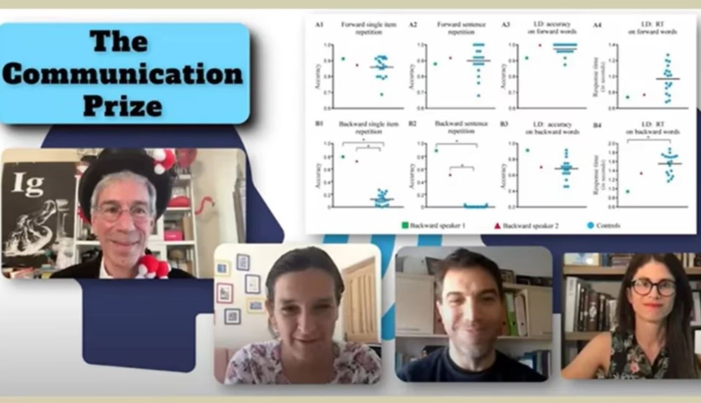 Neurolingüista argentino recibe el Premio Ig Nobel auspiciado por la Universidad de Harvard | Internacionales