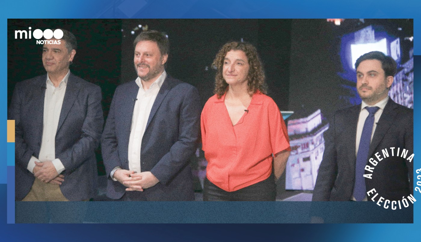 Debate porteño: cruces y chicanas entre los cuatro candidatos a jefe de Gobierno | Elecciones 2023