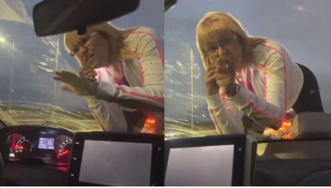 Córdoba: una mujer borracha persiguió a 150 km/h a otro auto y se subió al capot para agredir a unas jóvenes | Actualidad