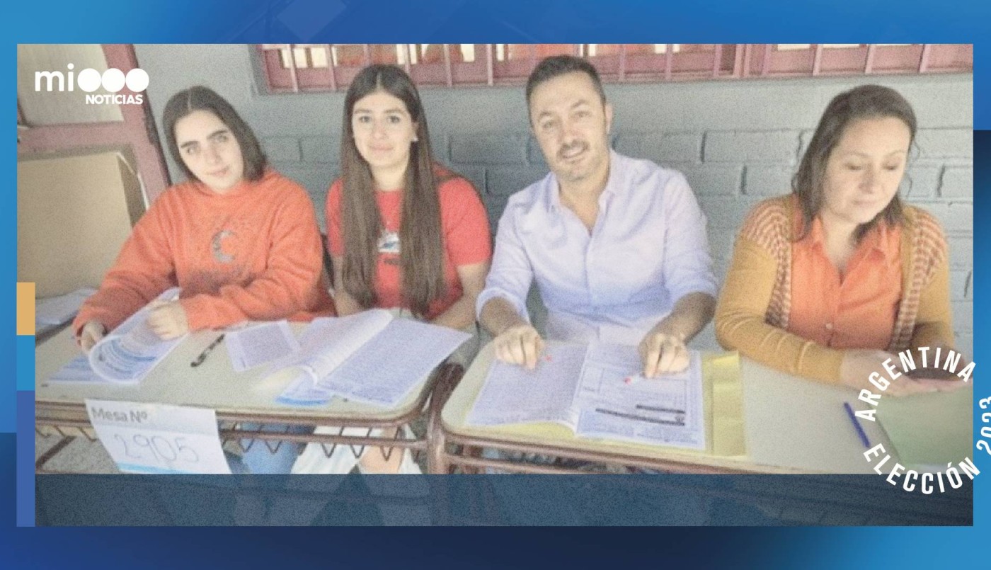 Luis Petri es fiscal en su mesa de votación: "Día histórico" | Elecciones 2023