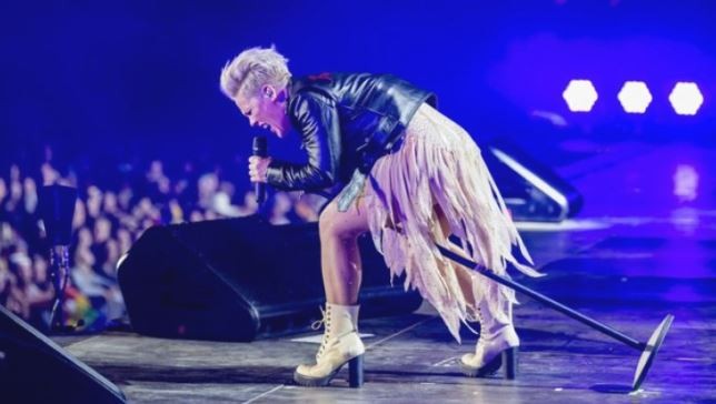 Pink donó en conciertos en Florida libros vetados en bibliotecas y escuelas públicas | Espectáculos