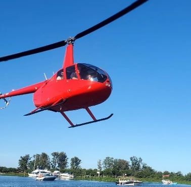 Murió un empresario al caer su helicóptero en el Río Paraná, a la altura de Ramallo | Actualidad