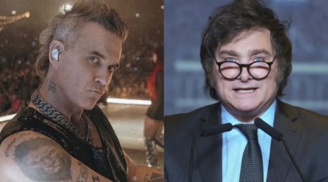Robbie Williams habló sobre Javier Milei durante un show en Australia | Espectáculos