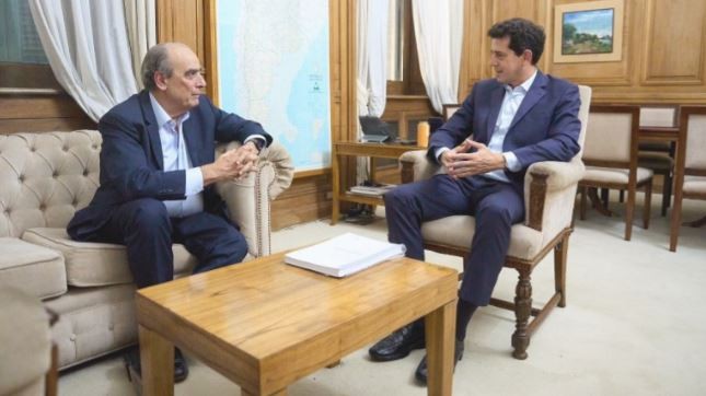 Wado de Pedro recibió a Guillermo Francos en Casa Rosada | Política