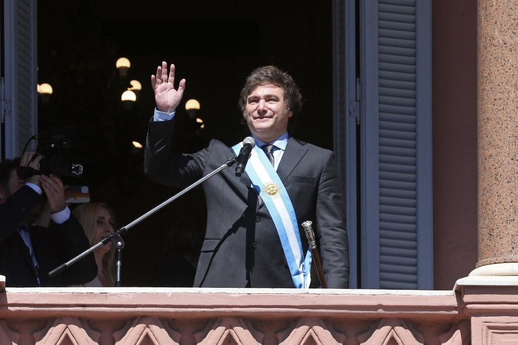 Javier Milei habló en el balcón de Casa Rosada: "Hemos decretado el fin de la noche populista" | Política