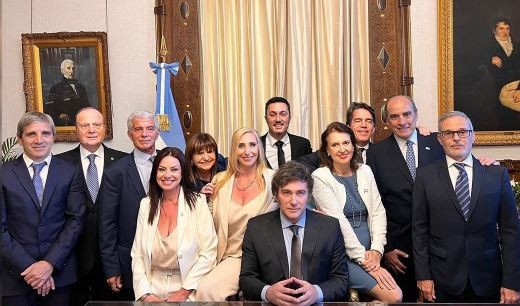 Milei encabezará la primera reunión junto a sus ministros en Casa Rosada | Política
